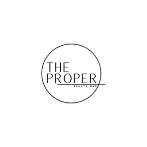 theproperbeautybar brand logo for theproperbeautybar.com