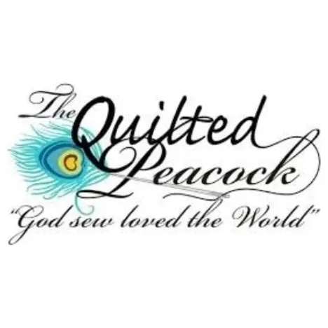 thequiltedpeacock brand logo for thequiltedpeacock.net