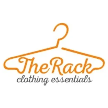 therackclothingessentials brand logo for therackclothingessentials.com
