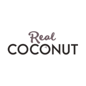 therealcoconut brand logo for therealcoconut.com