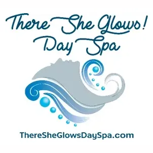 theresheglowsdayspa brand logo for theresheglowsdayspa.com