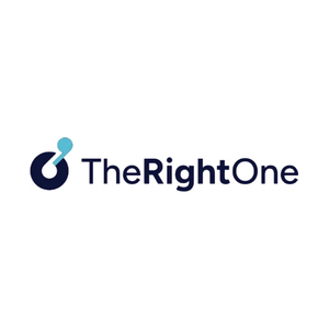 therightone brand logo for therightone.com