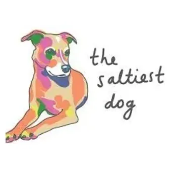 thesaltiestdog brand logo for thesaltiestdog.com.au
