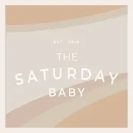 thesaturdaybaby brand logo for thesaturdaybaby.com