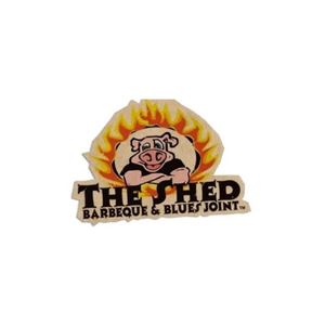 theshedbbq brand logo for theshedbbq.com