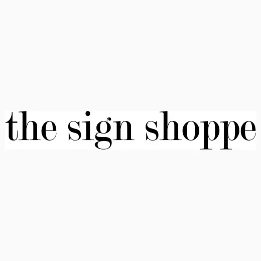 thesignshoppe brand logo for thesignshoppe.com