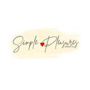 thesimplepleasurescandle brand logo for thesimplepleasurescandle.com