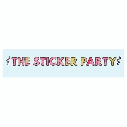 thestickerparty brand logo for thestickerparty.com