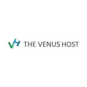 thevenushost brand logo for thevenushost.com