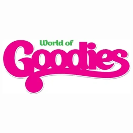 theworldofgoodies brand logo for theworldofgoodies.com