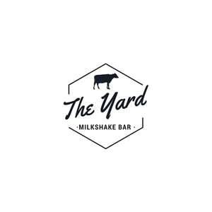 theyardmilkshakebar brand logo for theyardmilkshakebar.com