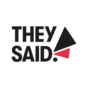 theysaid brand logo for theysaid.io
