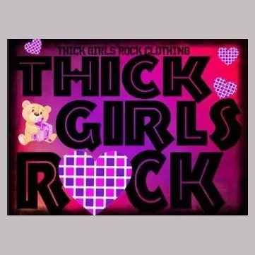 Bigcartel brand logo for thickgirlsrockclothing.bigcartel.com