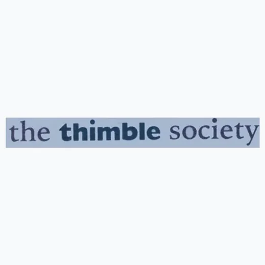 thimblesociety brand logo for thimblesociety.com