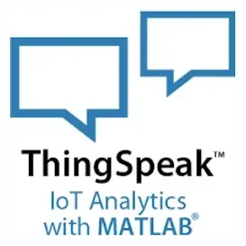 Mathworks brand logo for thingspeak.mathworks.com