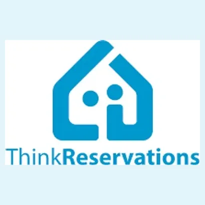 thinkreservations brand logo for thinkreservations.com
