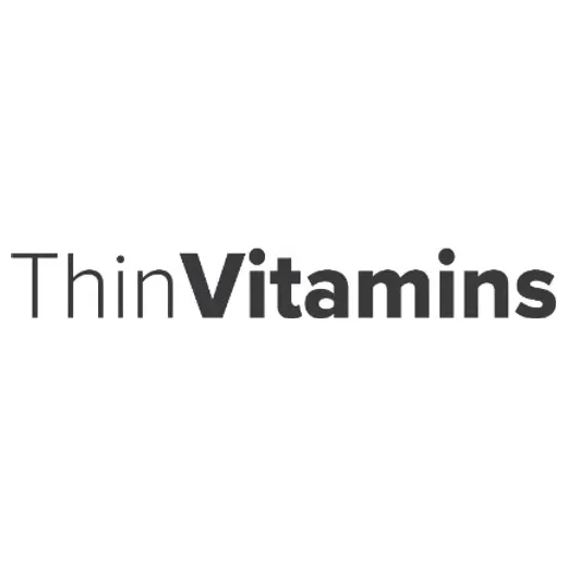 thinvitamins brand logo for thinvitamins.com