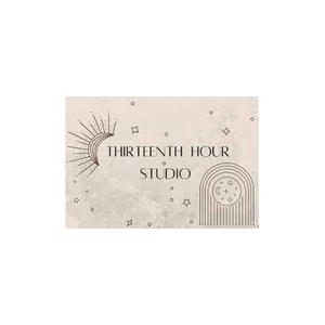 thirteenthhourstudio brand logo for thirteenthhourstudio.com