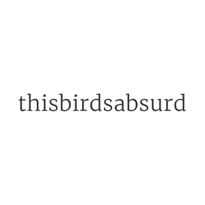 thisbirdsabsurd brand logo for thisbirdsabsurd.com