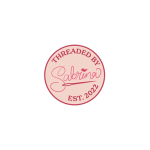 threadedbysabrina brand logo for threadedbysabrina.com