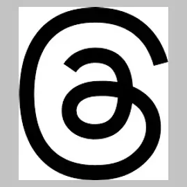 threads brand logo for threads.com
