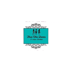 threechicdames brand logo for threechicdames.com