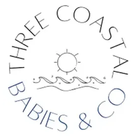 threecoastalbabies brand logo for threecoastalbabies.com