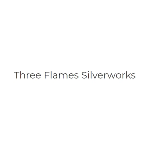 threeflamessilverworks brand logo for threeflamessilverworks.com