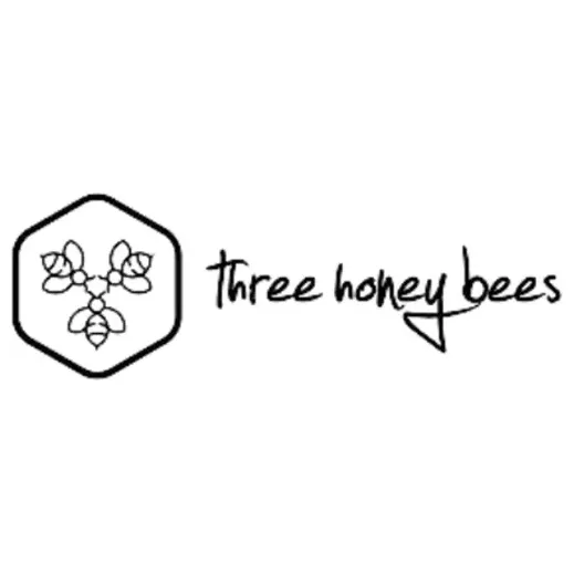 threehoneybees brand logo for threehoneybees.com