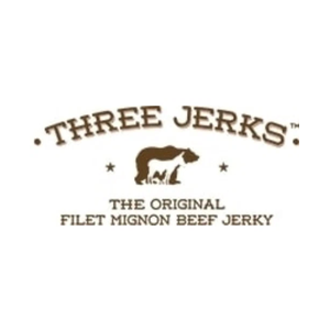 threejerksjerky brand logo for threejerksjerky.com
