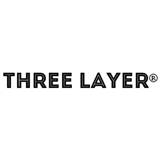 threelayer brand logo for threelayer.com