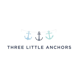 threelittleanchors brand logo for threelittleanchors.com