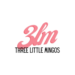 threelittlemingos brand logo for threelittlemingos.com