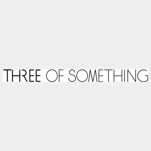 threeofsomething brand logo for threeofsomething.com