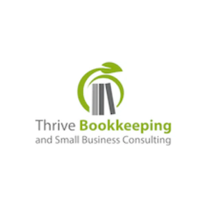 thrivebookkeeper brand logo for thrivebookkeeper.com