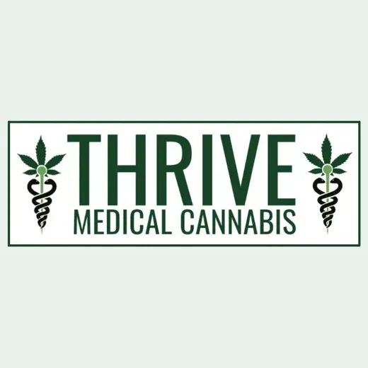 thrivemedicalcannabis brand logo for thrivemedicalcannabis.com
