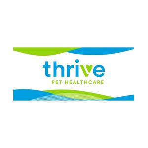 thrivepetcare brand logo for thrivepetcare.com
