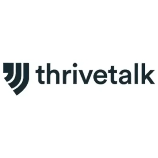 thrivetalk brand logo for thrivetalk.com