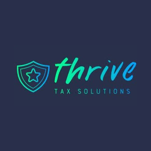 thrivetaxsolutions brand logo for thrivetaxsolutions.com