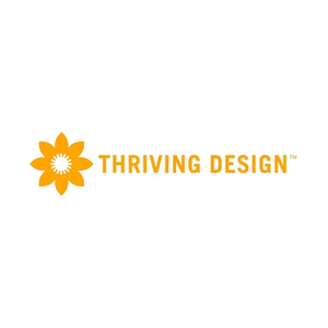 thrivingdesign brand logo for thrivingdesign.com