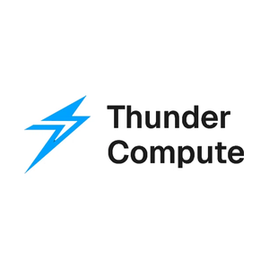 thundercompute brand logo for thundercompute.com