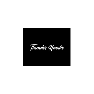 thunderhoodie brand logo for thunderhoodie.com