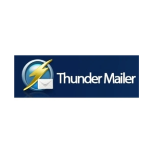 thundermailer brand logo for thundermailer.com