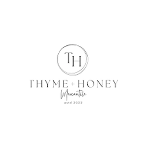 thymeandhoneymercantile brand logo for thymeandhoneymercantile.com