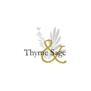 thymeandsage brand logo for thymeandsage.com
