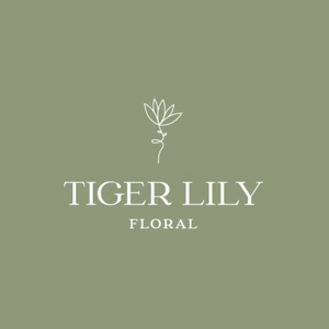 tigerlilyflowers brand logo for tigerlilyflowers.com