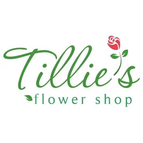 tilliesflowers brand logo for tilliesflowers.com