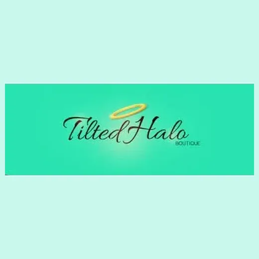 tiltedhaloboutique brand logo for tiltedhaloboutique.com