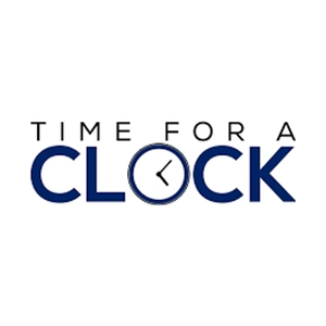 timeforaclock brand logo for timeforaclock.com