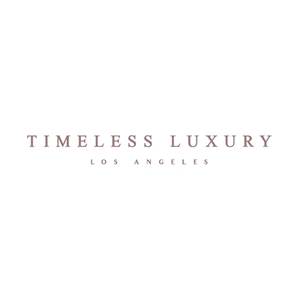 timelessluxuryla brand logo for timelessluxuryla.com